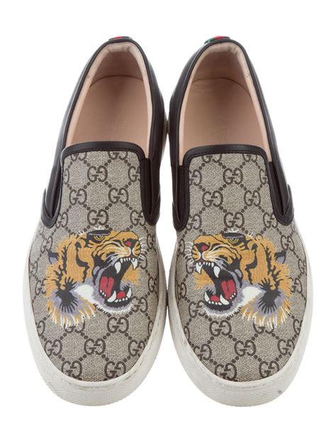 tiger slip on sneakers